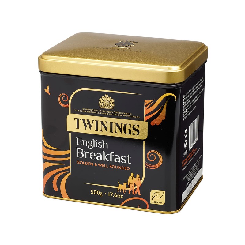 Twinings English Breakfast Tea 500g Tin