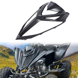 CPOWACE Front Fascia Radiator Cover Hood for Raptor 700, Plastic Front Panel Grill Nose Cover Compatible with Yamaha Raptor 700/ 700R 2013-2025 Accessories Replace OEM #1PE-F3391-60-00