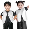 Artec Recital Kids Costume Soft Satin Vest White J Size