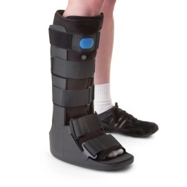 Medline Deluxe Pneumatic Leg Walker, Tall, Size M, Each