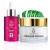 Kit Belleza Nocturna Crema Retinol, Serum Retinol Antiedad Antiarrugas
