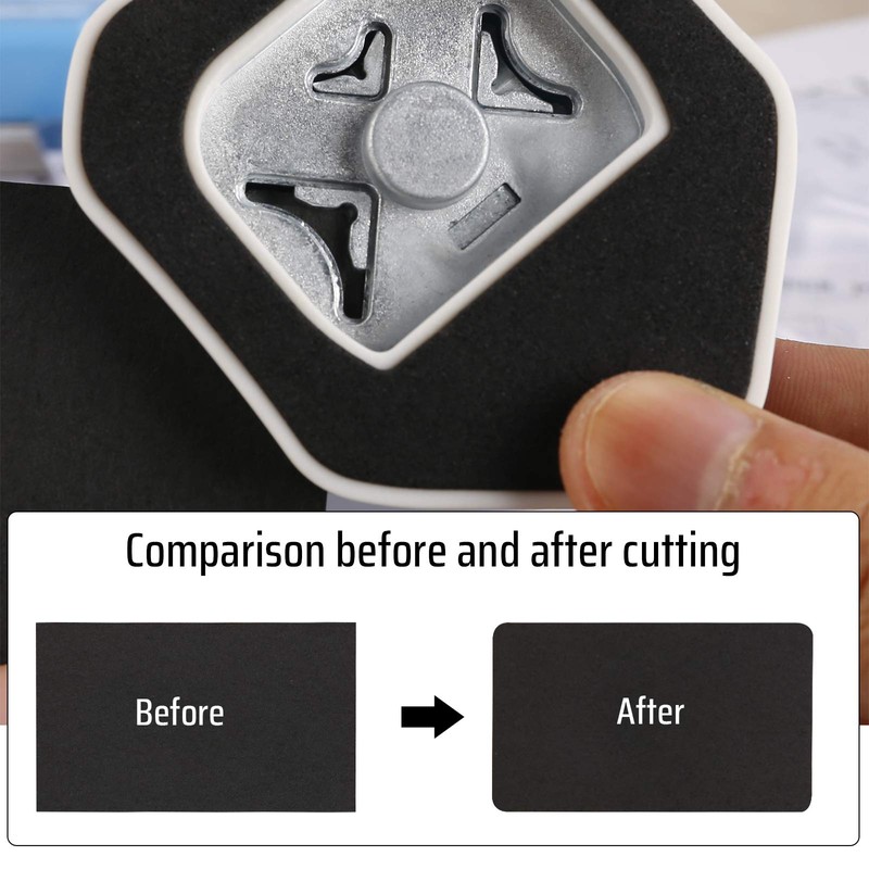 MyArTool 3 in 1 Corner Rounder Punch, 4mm, 7mm, 10mm