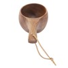 Wooden Coffee Cup 220ML Eco Friendly Portable Heat Insulation Coffee