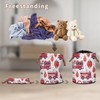 Fire Fighting Truck Laundry Basket with Lid, Collapsible Large Drawstring