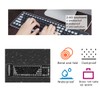 Wireless Silicone Keyboard Foldable Rollup Flexible Keyboard Full Size 107