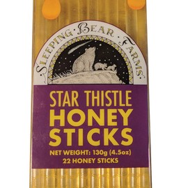 110 Honey Sticks with Star Thistle Honey From Sleeping Bear Farms Beekeepers in Northern Michigan