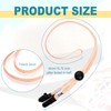 Sucrain 5 Pieces Adjustable Hat Strap Clips Hat Chin Cord