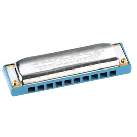 HOHNER Rocket Harmonica, Key of Low D, Silver (M2016BXLD)