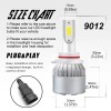 SHENKENUO 6X LED headlight bulbs High LOW Beam Fog Light