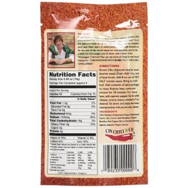 Cin Chili Mix Deliciously Cin-ful Seasoning for Cooking or Baking, Pack of 6