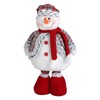Retractable Standing Snowman Doll Toy Christmas Decoration for Birthday Festival