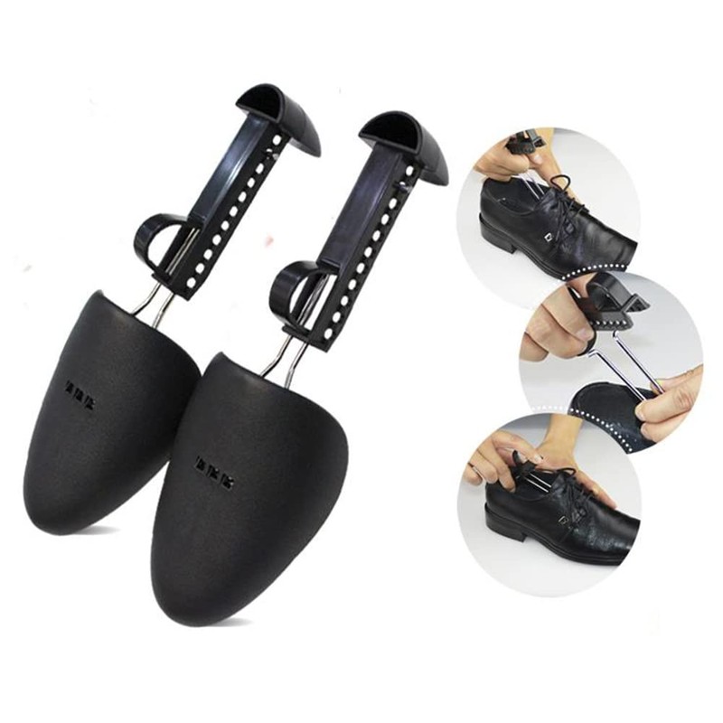 EchoDone 10 Pairs Plastic Shoe Tree Stretcher Shaper for Men