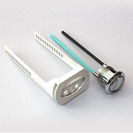 Genuine Geberit Replacement Backplate/Support and Dual Flush Buttons for Ideal Standard Toilet cisterns 240.276.00.1 + 261.616.00.1 Impuls 250