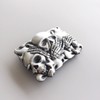 New Vintage Style Shy Skull Belt Buckle
