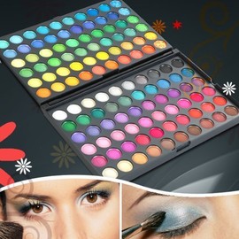 Itian 120 Colours Eyeshadow Makeup Palette, Universal Kit for Makeup Lovers, Beginners and Professional Makeup Artists (01#)