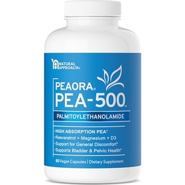 PEAORA PEA-500 Supplement for Bladder & Pelvic Comfort – Urinary Tract Support, Pelvic Floor Health for Women