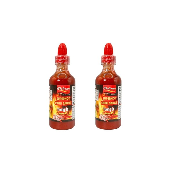 2 Packs - Cholimex Super Hot Chili Sauce - Tuong