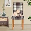 xigua Chair Covers 4 Pack,Dining Chair Slipcover Washable Removable for