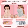 Bunnycool 3 Pack UV Sun Protection Face Mask UPF 50+