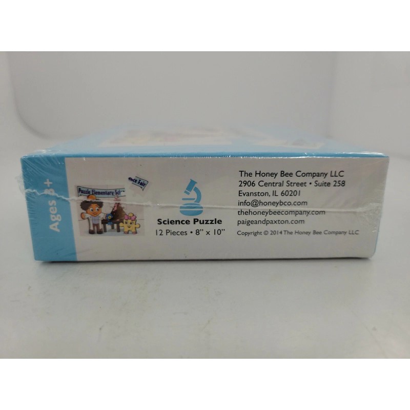 Science Puzzle 12 Pieces 8" X 10" Ages 3 and