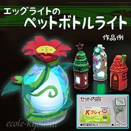 PET Bottle Light (LED Paper Clay K Clay M) Included)