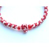 IconsGr Handmade Christian Orthodox Komboskoini Chotki Prayer Bracelet Red &