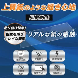 Leipsden CASIO EDIFICE ECB-2000 Series Compatible Paper Texture Protective Film, Writing on Paper, Reduced Reflection, Anti-Fingerprint, Made in Japan