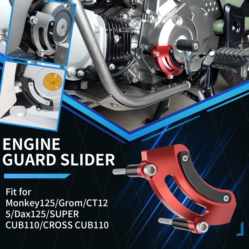 GFARDMOTO Left Engine Cover Engine Stator Crash Guard Cover for
