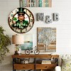 30cm Diameter Glass Wall Clock that Makes a Subtle Yet