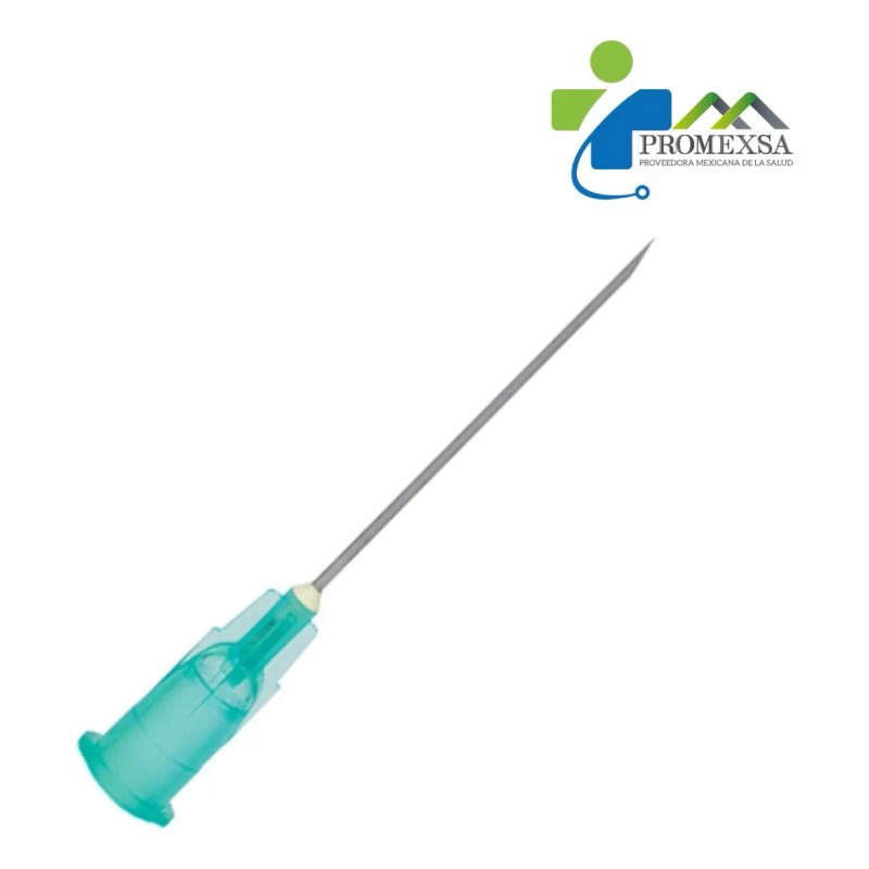 Sensi Medical Aguja HiPodérmica Esteril, Desechable C/100 Pz