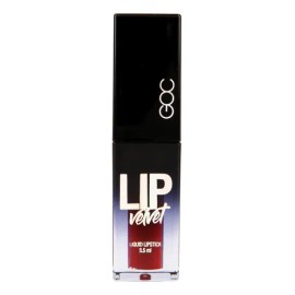 Goc Lip Velvet Labial Líquido Mate Aterciopelado No Reseca Color Blood