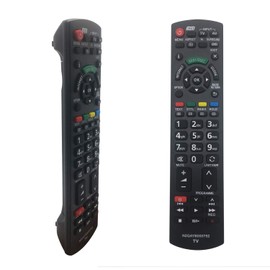 FOXRMT Replacement Panasonic Remote Control for Panasonic Smart TV N2QAYB000487 N2QAYB000752 N2QAYB000753 Remote Control Panasonic Viera for Remote Control Panasonic TV - No Setup Required