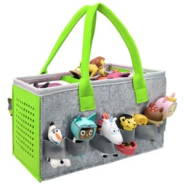 Shudyear Travel Carrying Bag for Toniebox Starter Set and Accessories, Felt Organizer Bag for Toniebox with Handle,Transport Toniebox Audio Player and Tonies