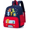 Willikiva Linda 3d Zoo Mochila Kids Para Niños Y Niñas