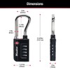 Master Lock Padlock, Set Your Own Combination TSA Accepted Luggage