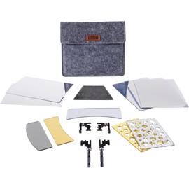 LensBaby - OMNI - Universal Expansion Pack - With Reflections - Two Flat Universal Clips - 11 Reflective Inserts - Infinitely Configurable Effects