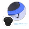 Abaodam 4pcs Small Trampoline Covers Rubber Feet Caps Durable Non
