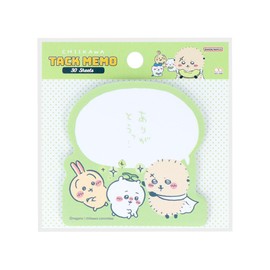 Sunstar Stationery S2848031 Chiikawa Goods, Sticky Notes, Illustration, Thank You