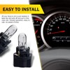 Downhill Car 12 V 1.2 W Dashboard Light Bulbs, Durable