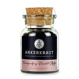 Ankerkraut Voatsiperifery Jungle Pepper, Whole Grains, Premium Pepper, 60 g in Cork Glass