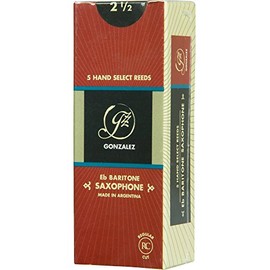 Gonzalez Regular Cut Baritone Saxophone Reeds Strength 3.25