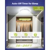 Aggforbl Battery Powered Ceiling Light with Remote, 7.48" Rechargeable Shower