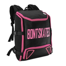 Bont Skates - Multi Sport Skate Backpack Travel Bag Small Size - Inline Ice Roller Speed Skating (Cosmo Pink)