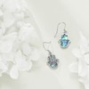 Hamsa Hand Earrings 925 Sterling Silver Hamsa Earrings Dangle Hamsa