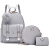 Nexum Mini Backpack for Teen Girls 3PCS Cute Fashion Backpack