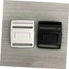 STOBOK Buckles 100Pcs portable plastic buckle Professional Plastic Buckle center
