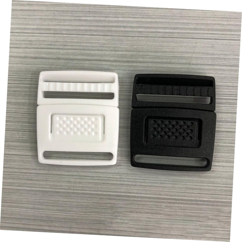 STOBOK Buckles 100Pcs portable plastic buckle Professional Plastic Buckle center