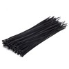 Glengor Black Cable Ties - Pack of 100 | 300