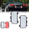 GTINTHEBOX 2PCS Clear Lens Tailgate Reverse Backup Lights Lamps for