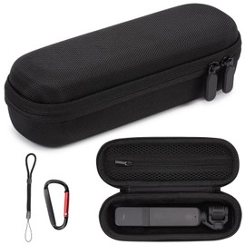 Case for DJI Osmo Pocket 3, Portable Hard Shell Storage Bag Compatible with DJI Osmo Pocket 3, Protective Carry Bag for DJI Pocket 3, Osmo Pocket 3 Accessories, black, Travel Box Storage Bag